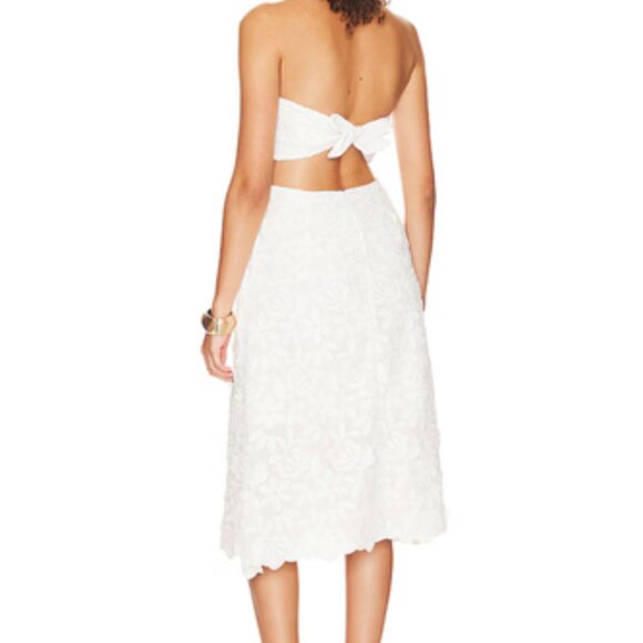 Amor Meu Dress in White - Waimari - Picture 3 of 5